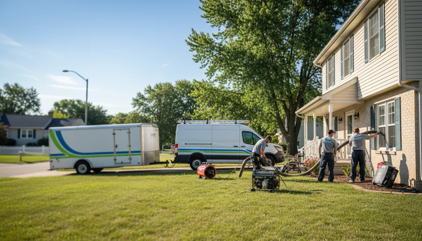 Flooded Basement Restoration And Cleanup With Repair in Tawas City, MI near me